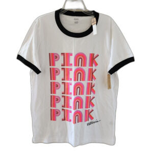 Pink Victoria’s Secret Tee T-shirt Top NWT